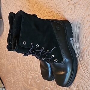 Timberland womens authentics teddy fleece fold-down boot